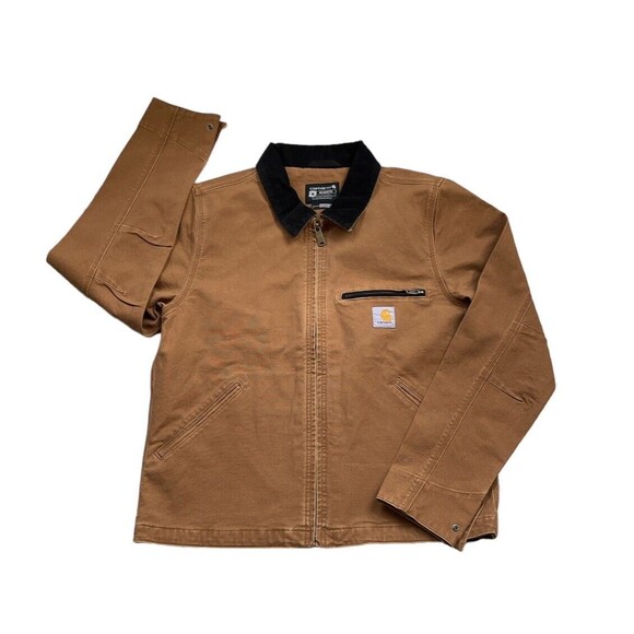 Rare Sample Carhartt Detroit Jacket 2024 Lined Relaxed Fit Mens M 0J6234… - Picture 2 of 16